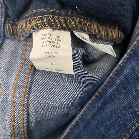 New York & Company Bootcut Women's size 8 Dark Wash Blue Denim Jeans - Picture 4 of 4